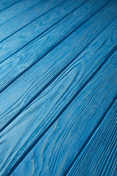 Blue Wooden Striped Rustic Background — Free Stock Photo