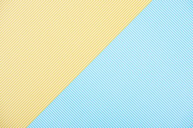 Pattern of yellow and blue striped backgrounds clipart