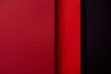 Kağıt yapraklarının kırmızı tonlarda ile arka plan