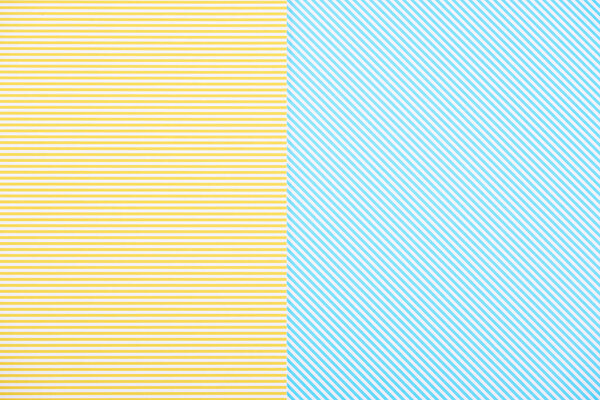 Abstract background with yellow and blue stripes