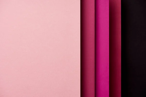 Pattern Overlapping Paper Sheets Pink Tones — Stock Photo, Image