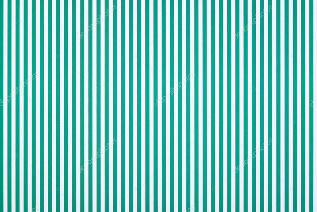 Striped green and white pattern texture