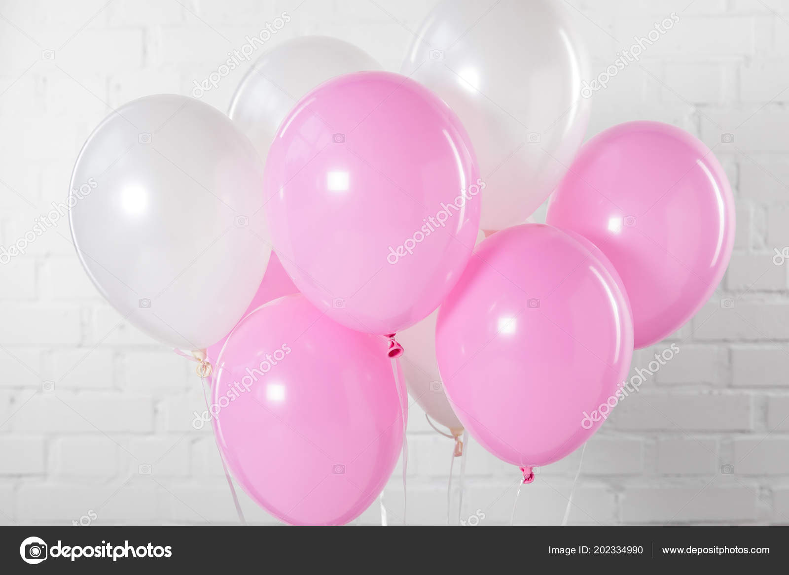 pink and white party plates