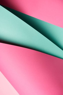yaratıcı parlak turkuaz ve Pembe dokulu kağıt arka plan    