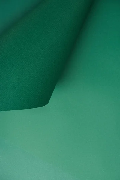 Close View Green Abstract Colored Paper Textured Background — Stock Photo, Image