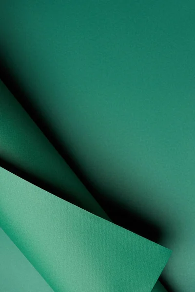 Close View Green Abstract Creative Paper Background — Stock Photo, Image