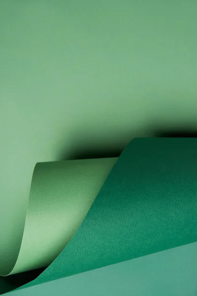 Hermoso Abstracto Papel Verde Fondo — Foto de Stock