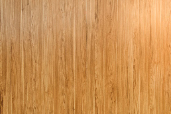close-up view of light brown horizontal wooden background