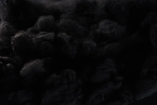 Nubes Algodón Negro Fondo Oscuro Halloween — Foto de Stock