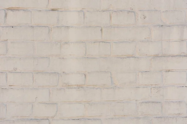 Leere weiße Ziegelwand strukturierten Hintergrund — Stockfoto