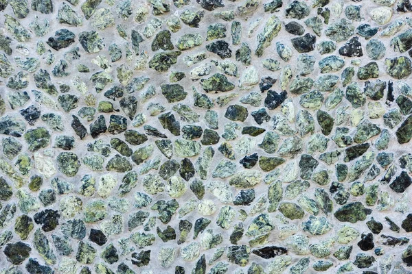 Dekorative graue Steinwand-Textur, Vollbild — Stockfoto