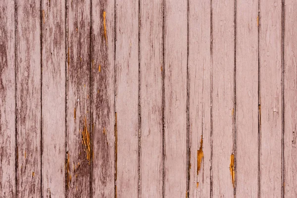 Idade arranhado marrom cerca de madeira fundo — Fotografia de Stock