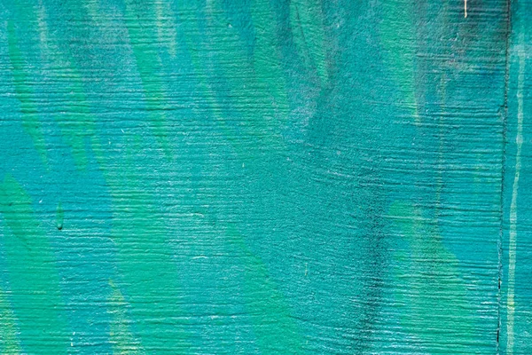 Close-up view of weathered turquoise wall background — Stock Photo