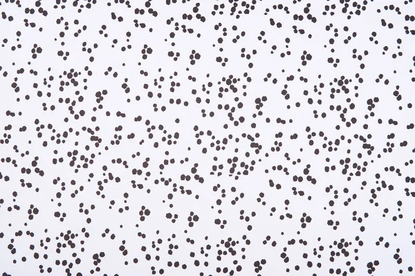 Abstract pattern with dark stains and dots on white background — Stock Photo