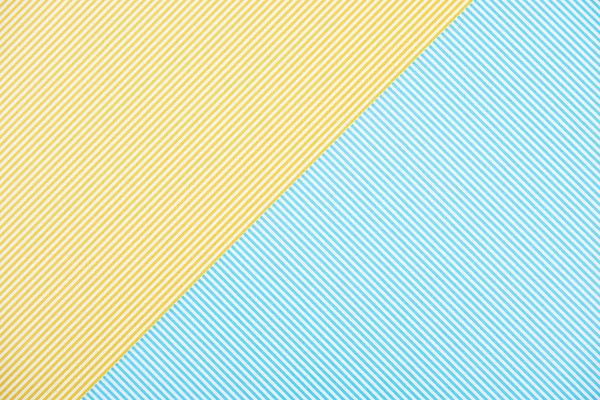 Pattern of yellow and blue striped backgrounds — Stock Photo