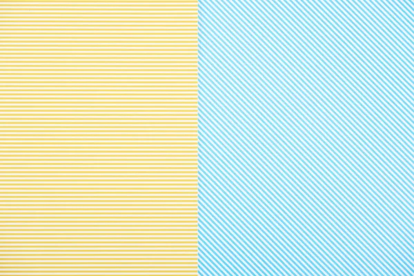 Abstrakter Hintergrund mit gelben und blauen Streifen — Stockfoto