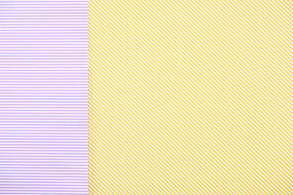 Fond abstrait à rayures jaunes et violettes — Photo de stock