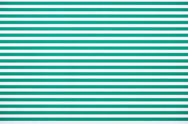 Striped horizontal green and white pattern texture — Stock Photo