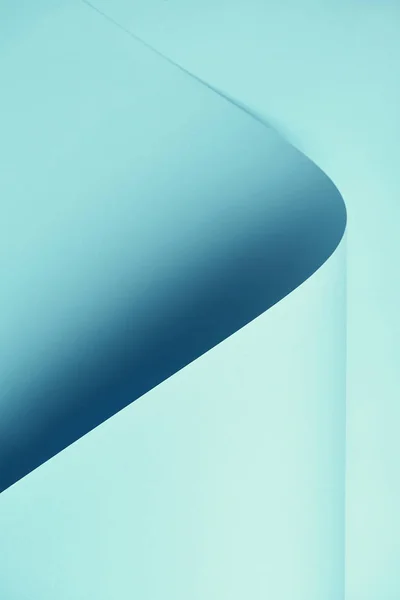 Vista de primer plano de fondo de papel abstracto azul decorativo - foto de stock