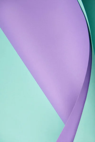 Beau fond de papier abstrait violet et turquoise — Photo de stock