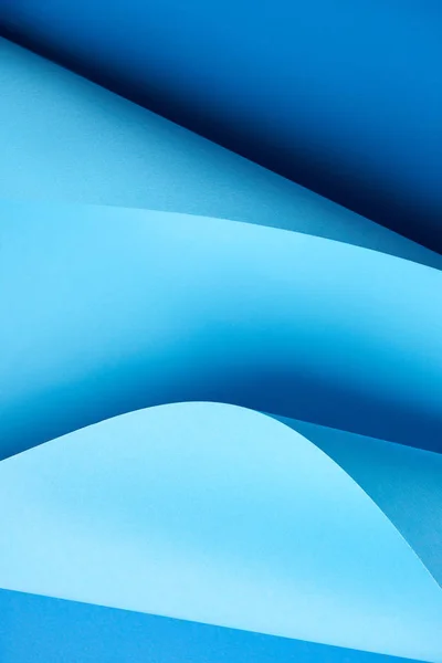 Fundo de papel abstrato azul brilhante criativo — Fotografia de Stock