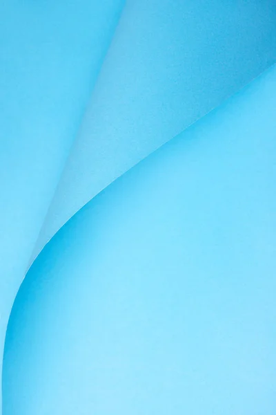 Close-up view of light blue creative paper background — Stock Photo