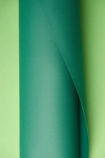Close-up vista de fundo de papel abstrato verde escuro e luz — Fotografia de Stock