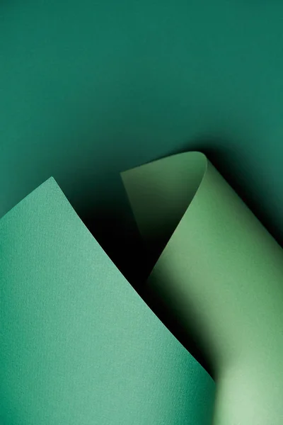 Beau fond de papier vert abstrait lumineux — Photo de stock