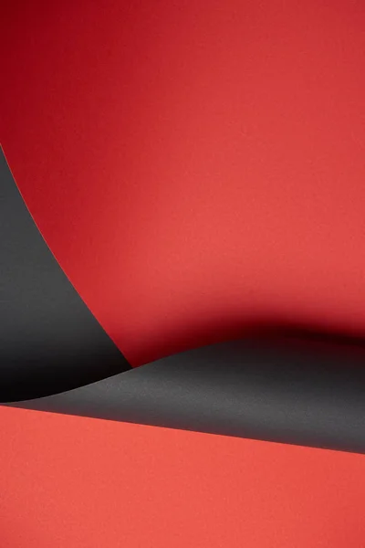 Beautiful abstract blank red and black paper background — Stock Photo