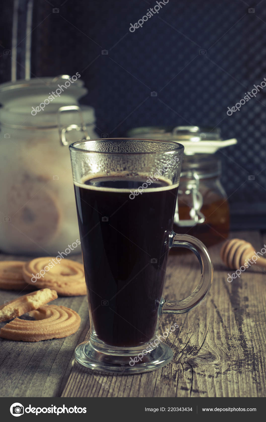 Espresso Coffee Espresso Drink Cream Topped Whipped Cream — Stock Photo ...