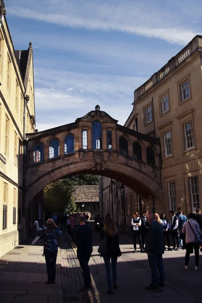 Oxford Reino Unido Octubre 2018 Hertford Puente Más Conocido Como — Foto de Stock