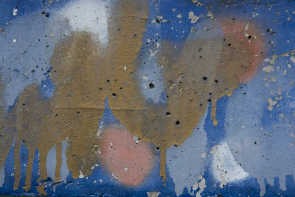 Grunge abstracto azul, textura de fondo azul marino. Peleed pintura vieja, pared azul agrietada — Foto de Stock