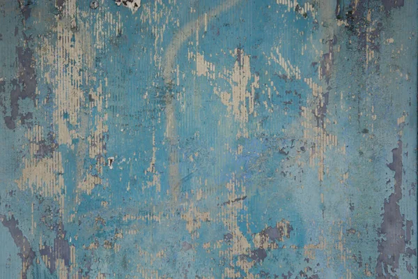 Abstract grunge blue, navy background texture. Peleed old paint, cracked blue wall — Stock Photo, Image