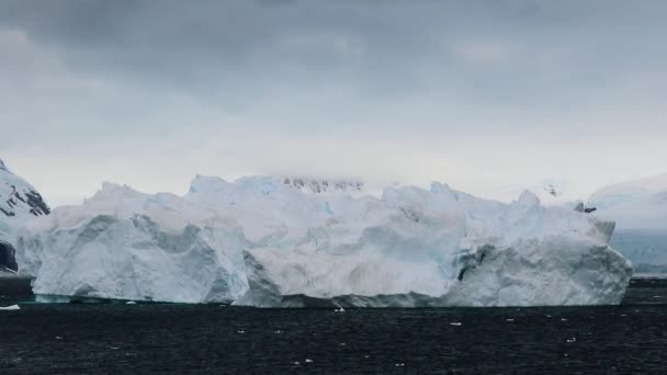 Belo Iceberg Antártida — Vídeo de Stock