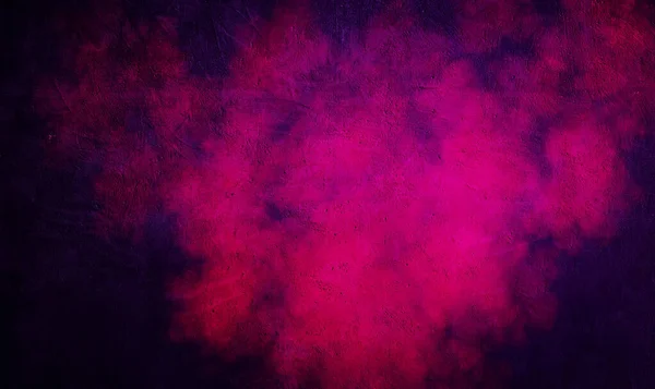 Абстрактное Изображение Розового Цвета Краски Синем Бетонном Фоне Гранж Текстуры — стоковое фото