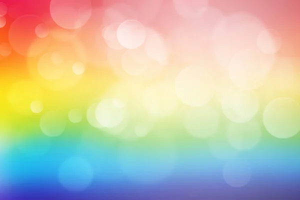 Abstraktes Verschwommenes Bild Von Licht Und Regenbogenfarbe Bokeh Hintergrund — Stockfoto