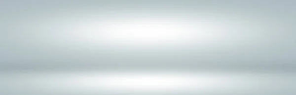 Panorama Abstrato Sala Espaço Vazio Palco Branco Com Iluminação Spot — Fotografia de Stock