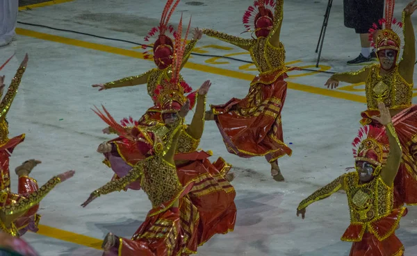 Florianopolis, Santa Catarina/Brezilya-Şubat/2018: Paraders karnaval
