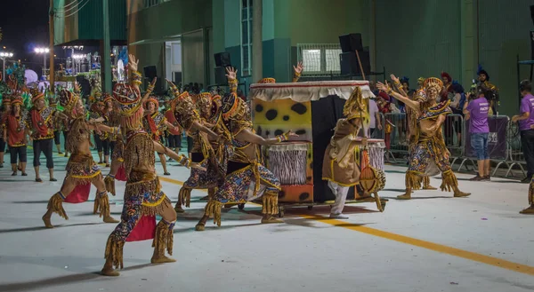 Florianopolis, Santa Catarina/Brezilya-Şubat/2018: Paraders karnaval