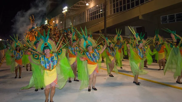 Florianopolis, Santa Catarina/Brezilya-Şubat/2018: Paraders karnaval