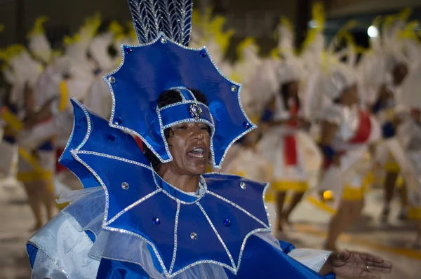 Florianopolis Brazílie Santa Catarina Únor 2018 Promenující Karneval — Stock fotografie