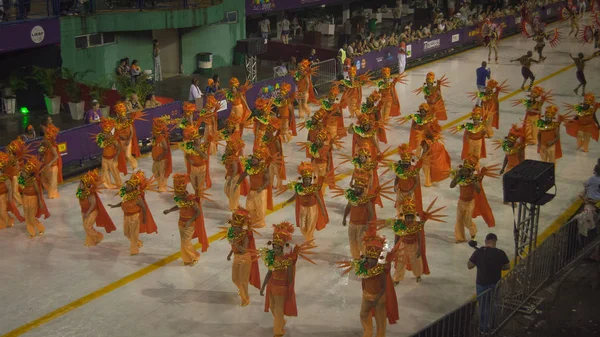 Florianopolis Brazílie Santa Catarina Únor 2018 Promenující Karneval — Stock fotografie