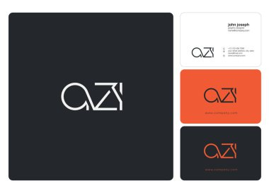 Harf logo polat şablon iş afiş için