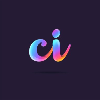 Harf logo CI şablon iş afiş için