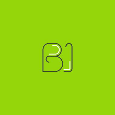 Mektup logo B1 şablonu iş afiş için