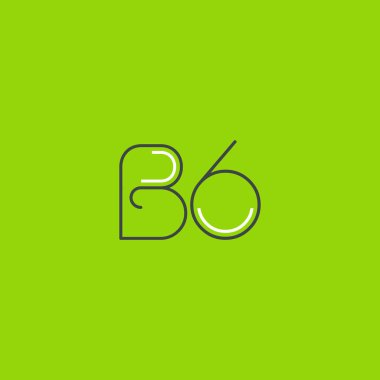 Mektup logo B6 şablonu iş afiş için