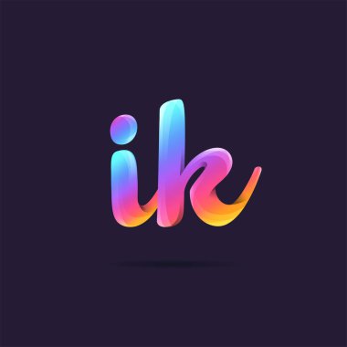 Harf logo ık şablon iş afiş için