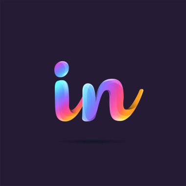 Harf logo şablonu iş afiş için