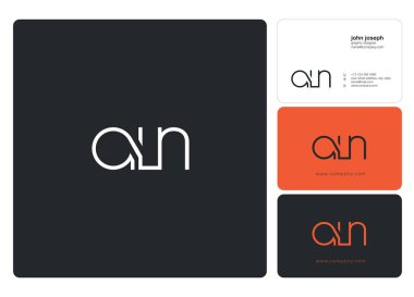 Kartvizit Şablonu için logo ortak aln, Vektör