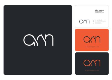 Kartvizit Şablonu için logo ortak arn, Vektör